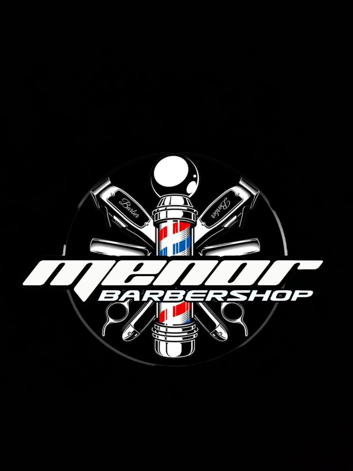 Logo Barbería Menor